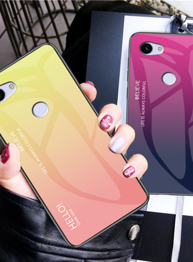 适用谷歌pixel3手机壳玻璃硅胶Google pixel3XL保护套PIXEL3A全包防摔pixel3axl软硬壳男女款pixel网红潮牌外