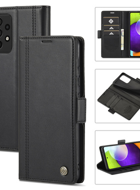 适用三星A32手机壳新款翻盖式samsunga325g插卡皮套GalaxyA32全包防摔保护套SM-A325F折叠支架壳sm-a326b男女