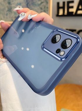 适用OPPO Reno7海外5G版手机壳新款带镜头膜opporeno74g国际全包防摔硅胶保护套CPH2371潮牌男女CPH2363外壳
