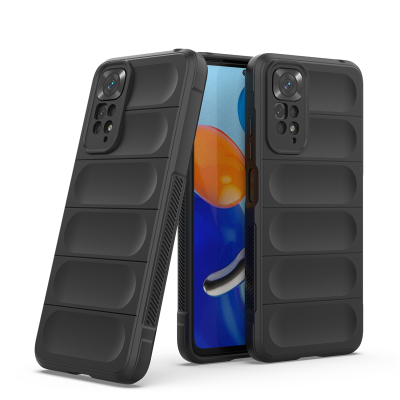 适用红米note11pro海外版5G手机壳气囊防摔小米redminote11s硅胶保护套redmi磨砂耐脏nt男女4g简约男女薄软壳