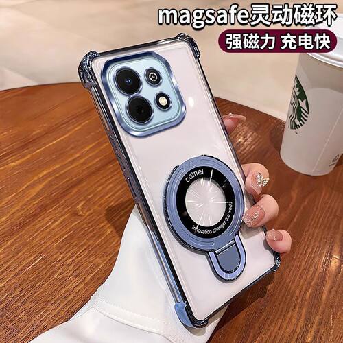 适用于华为Nova Y74手机壳带镜头膜novay74保护套气囊防摔MGA-LX3硅胶软壳nove透明全包海外版国际外壳支架