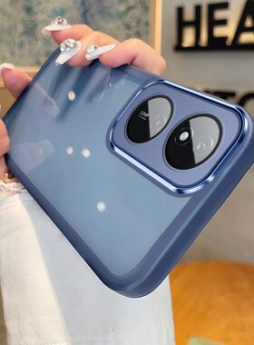 适用荣耀x7b手机壳透明新款护镜壳Honor X7b带镜头膜保护套CLK-LX1全包防摔超薄华为X7B高级感5g男女软壳case