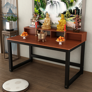 现代轻奢关公供桌香案台家用菩萨财神桌新中式佛像简易供奉台贡桌