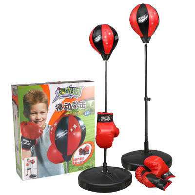 儿童家用室内训练大号拳击玩具