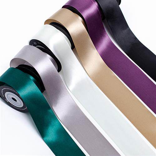 纯色手工丝带礼品蛋糕0.7cm2.5cm4cm材料包装带绸缎带蝴蝶结丝带