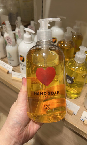 现货日本本土mamababy新生儿可用洗手液500ml