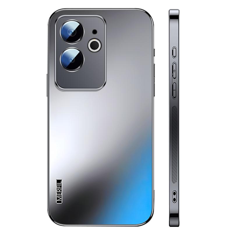 ZNM适用realme真我GT6手机壳新款炫金AG磨砂realmeGT6保护套男女生7高级感防摔GT7pro情侣商务奢华oppo软潮外