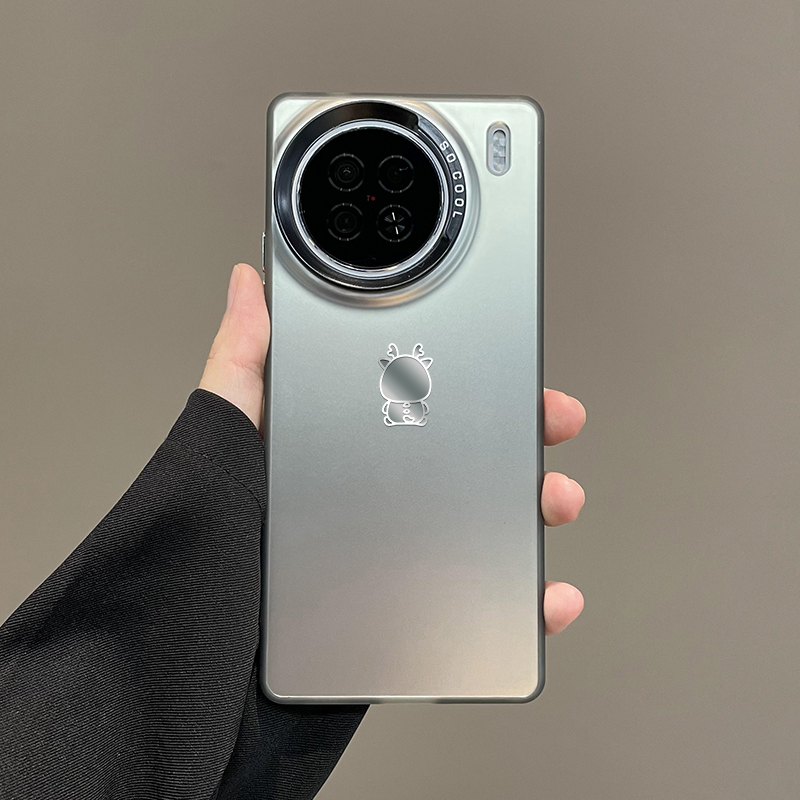 适用vivox90磨砂imd龙手机壳