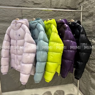 MIMI 情侣保暖潮 太阳石头渠道货户外轻厚羽绒服连帽外套男女同款