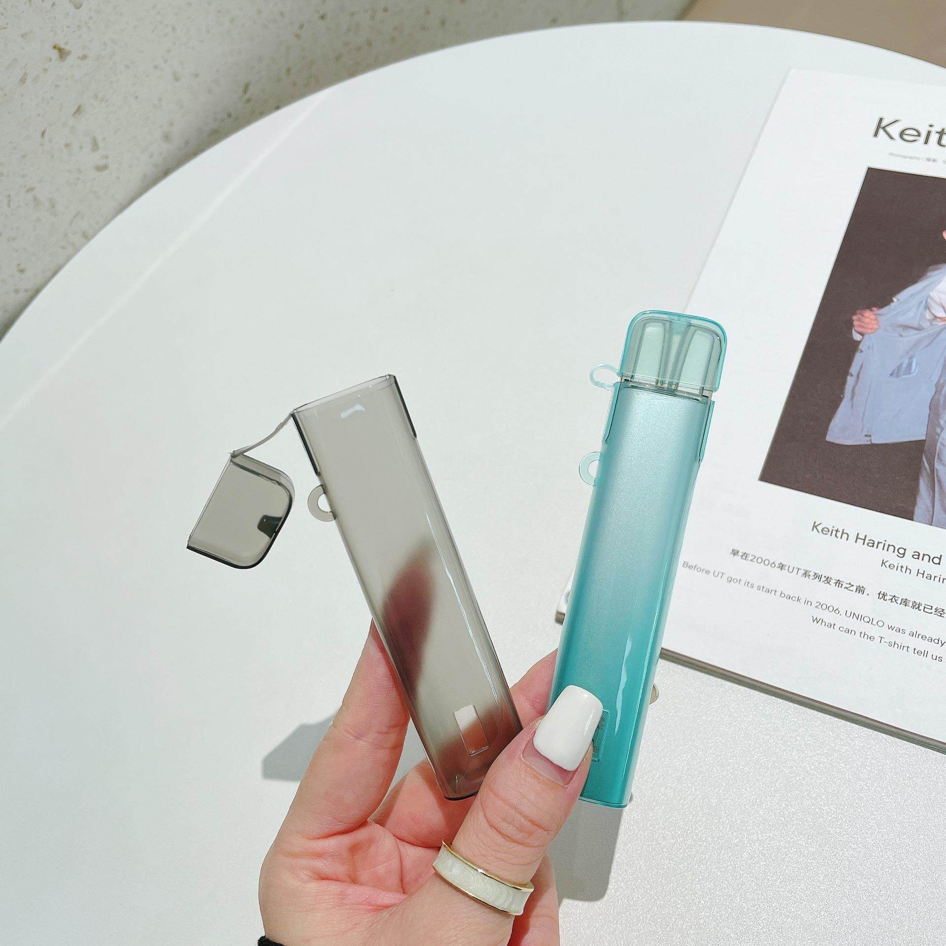 适用雪茄snow四代外星人透明保护套雪加tpu电子器皮壳烟杆4送挂绳