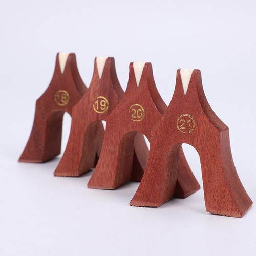 古筝琴码防滑码子标准163通用准牛骨尼龙雁柱1-21全套筝码位置图