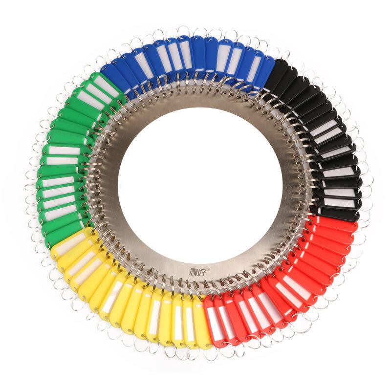 晨好不锈钢钥匙盘1.5MM板钥匙收纳管理含钥匙牌串圈52位