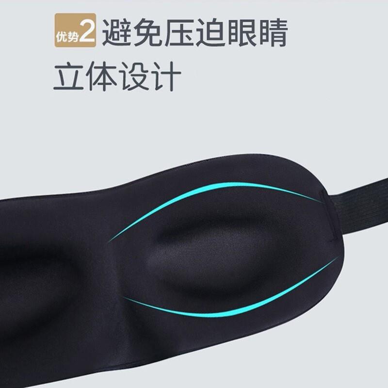 箬笠3d眼罩睡眠遮光男女士护眼罩学生儿童眼睛罩旅行睡觉午休轻薄