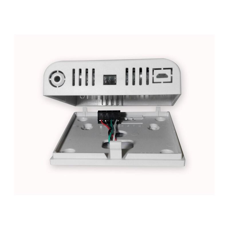 妙昕RS485/232室内modbus温湿度变送器rtu壁挂高精度仓库86盒温湿