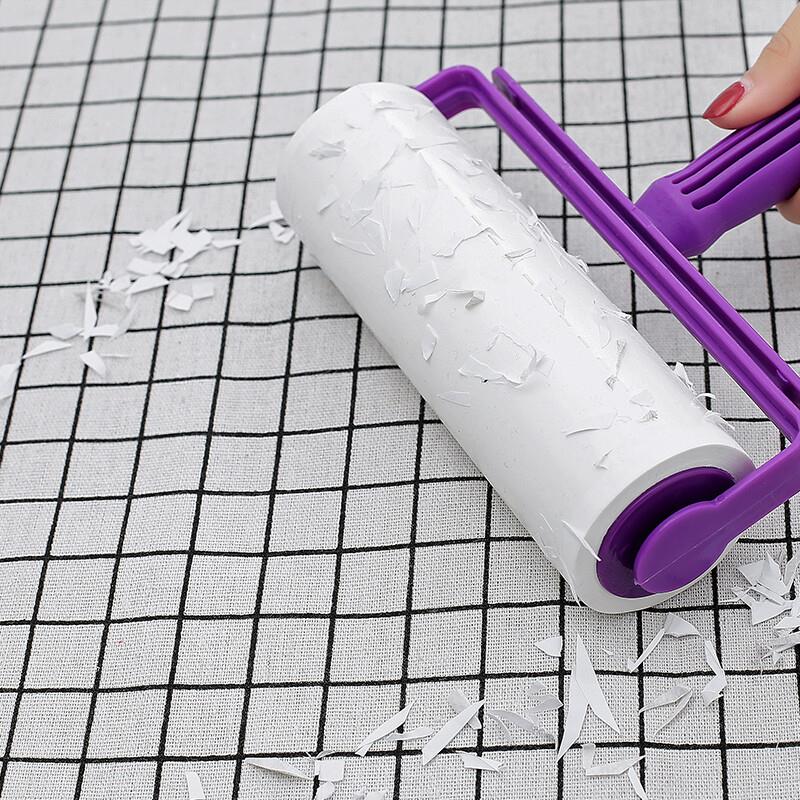 初舍(CHUSHE)粘毛卷纸粘毛器滚筒可撕式粘尘粘纸滚撕纸替换芯16cm