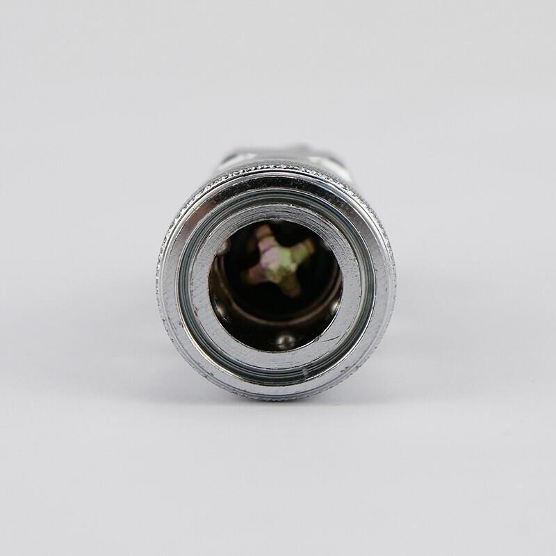 冰禹BJyq-78C式自锁快速接头镀锌普通SM30母头+PM30公头(外螺纹接