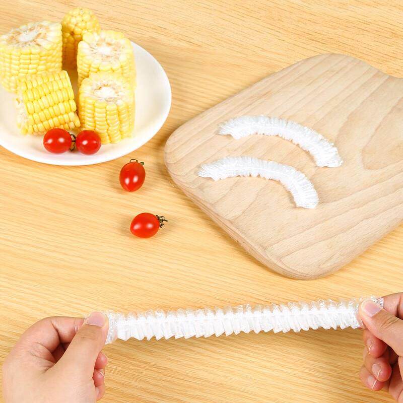 芈硕(MISHUO)一次性保鲜膜套剩菜剩饭保鲜碗罩松紧口保鲜膜罩碗套