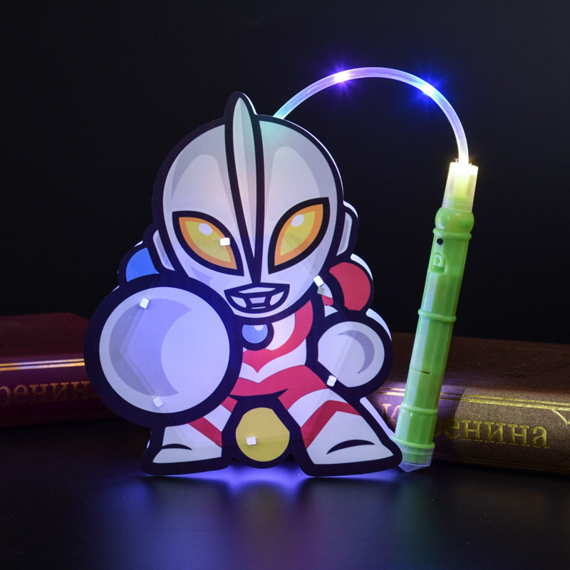 赛罗奥特曼灯笼2024新款过年小孩儿童手提灯笼带音乐宝宝玩具龙年