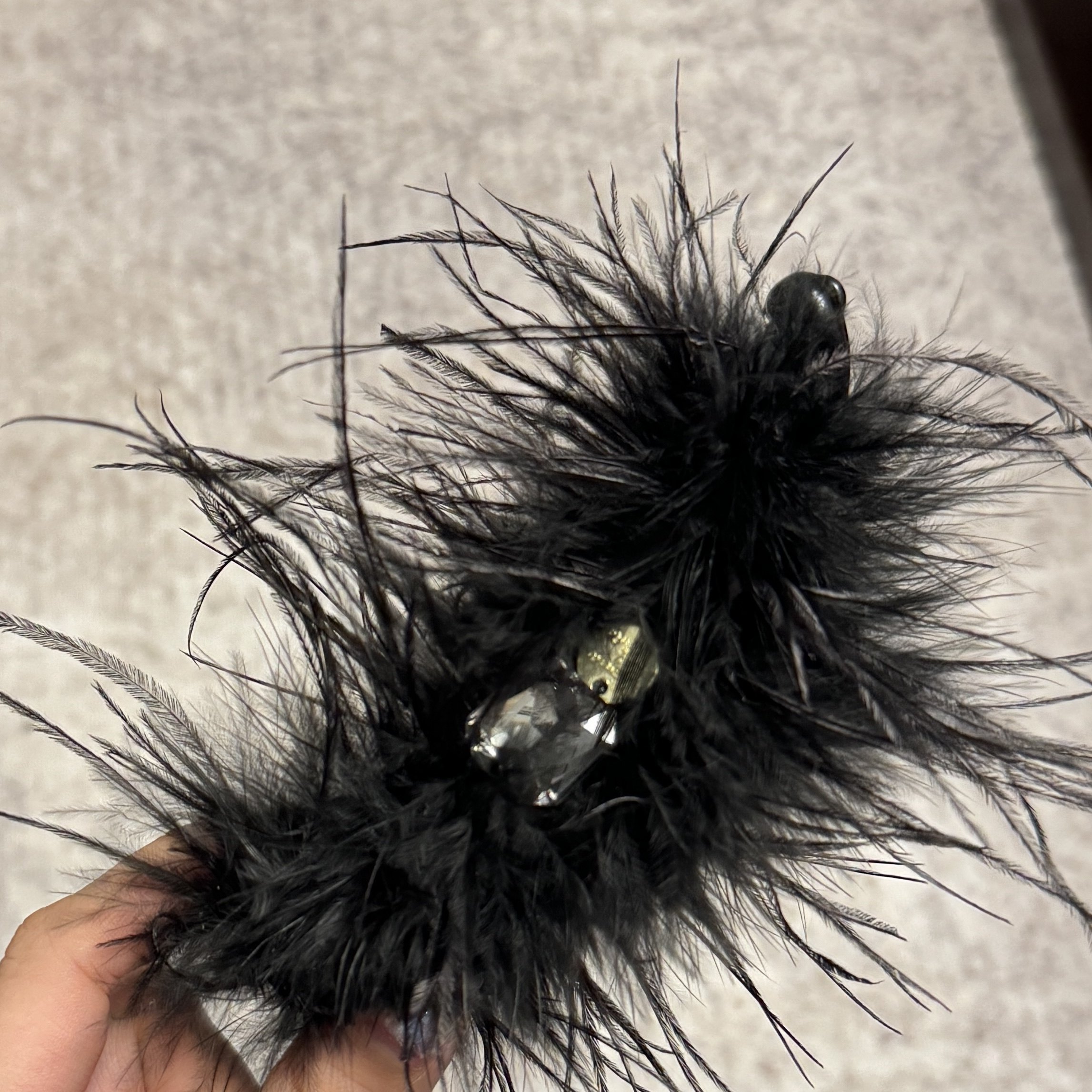 水晶羽毛香蕉夹,珠宝/钻石/翡翠,颈饰,淘宝优惠券,粉丝福利购,淘宝优惠卷