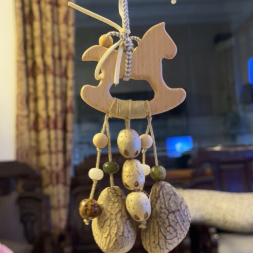 小马菩提风铃挂件