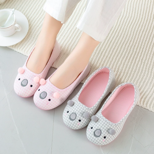 Летняя тонкая послеродовая удобная обувь для беременных, нескользящие дышащие тапочки для молодой матери, мягкая подошва, 6 мес.