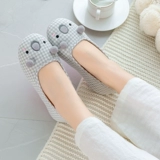 Летняя тонкая послеродовая удобная обувь для беременных, нескользящие дышащие тапочки для молодой матери, мягкая подошва, 6 мес.