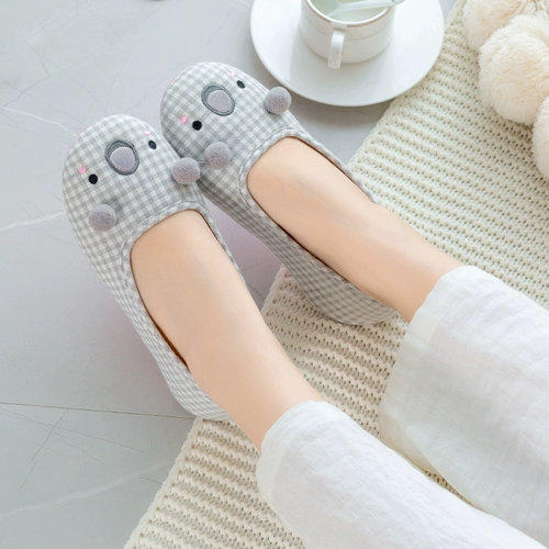 Летняя тонкая послеродовая удобная обувь для беременных, нескользящие дышащие тапочки для молодой матери, мягкая подошва, 6 мес.