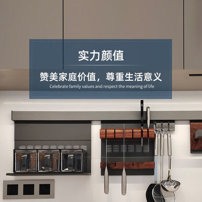 BASISTEM瑞士巴斯蒂姆朗致厨房挂件调料置物架免打孔壁挂巴塞尔系