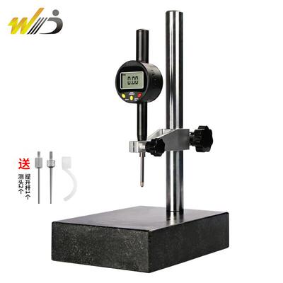 韦度(WD)数显千分表高度规尺计百分表大理石测量座高精度厚度深度