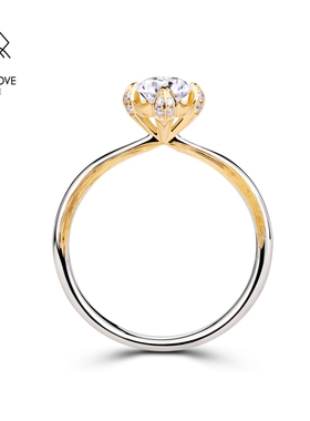 VANNY LOVE/梵尼洛芙梵尼洛芙梦夏2钻戒钻石结婚求婚订婚戒指女