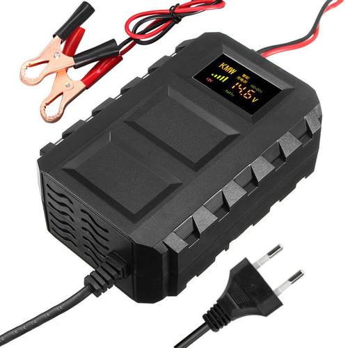 12V充电器 汽车启动电瓶铅酸电池凯美威KC-20A智能全自动充电机