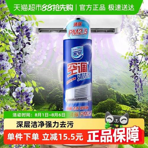 家安空调壁挂冷气喷雾家用清洗剂泡沫除菌清洁剂去除PM2.5紫藤香3