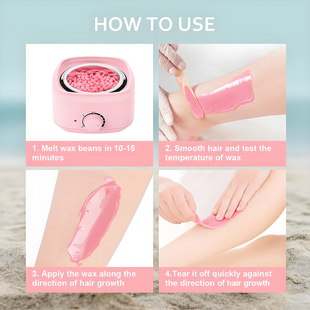 蜡条拔胡子艾草可温控泥膜手蜡机唇部蜡疗机器脱毛仪蜜蜡加热机