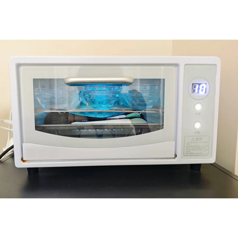 牙科专用图书理发店针灸迷你消毒柜口罩快速消毒uv毛巾消毒柜家用