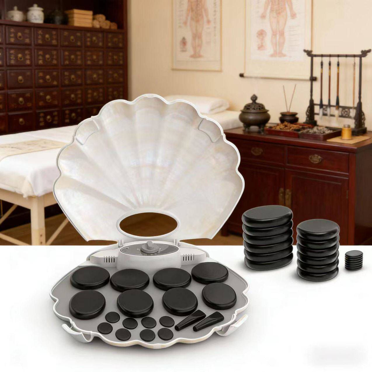 套装内衣贴身衣物仪器能量石加热器通用刮痧器加热炉面膜热敷