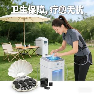 艾灸盒内胆按摩滚轮促销私密加热鹅卵石圆面小毛巾湿纸巾加热器