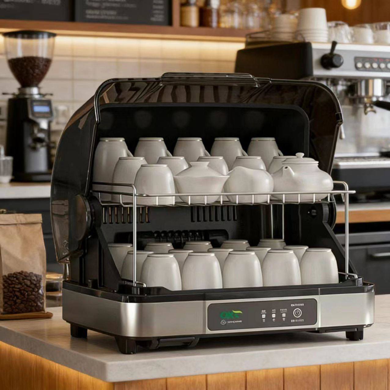 杀菌盒防尘带沥水饭店杯子专用消毒柜泡茶工具一体机水杯消毒柜,生活电器,消毒机/活氧机,淘宝优惠券,粉丝福利购,淘宝优惠卷