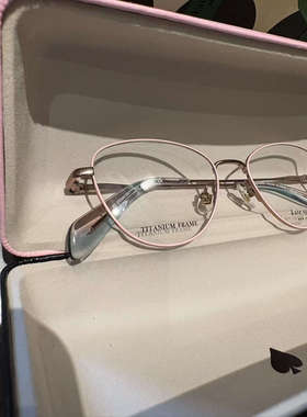 ks钛架超轻小脸蛋小学生近视眼镜