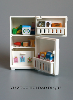 无聊了往冰箱里塞满食物！迷你