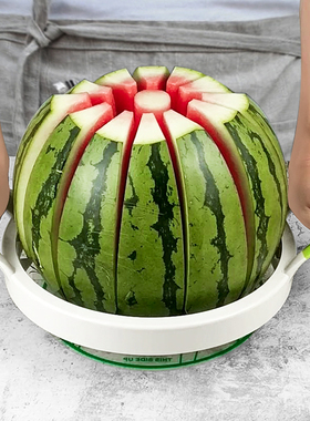 切西瓜神器特大号水果刀不锈钢分割去核器多功能哈密瓜切片器小号