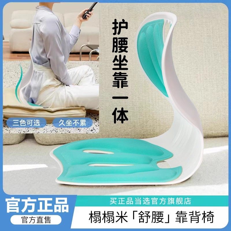 榻榻米座椅飘窗靠背垫地上懒人沙发宿舍床上护腰坐垫哺乳无腿椅子