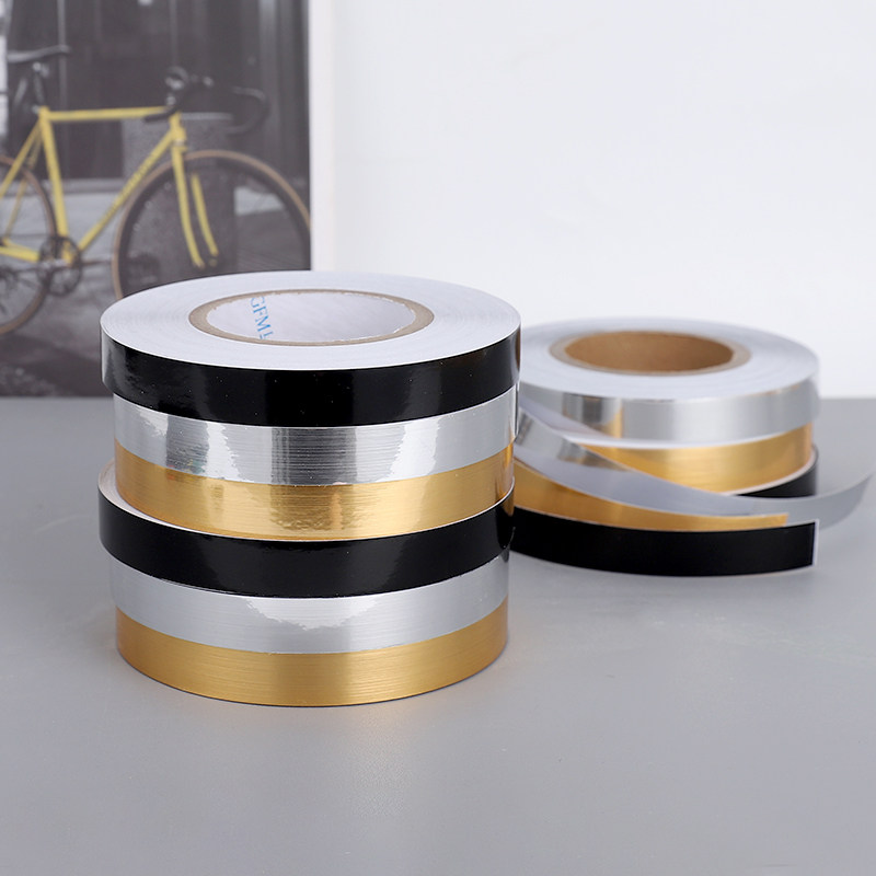 自粘美边线家用瓷砖边装饰条地板防水艺术美缝贴条石膏吊顶装饰线