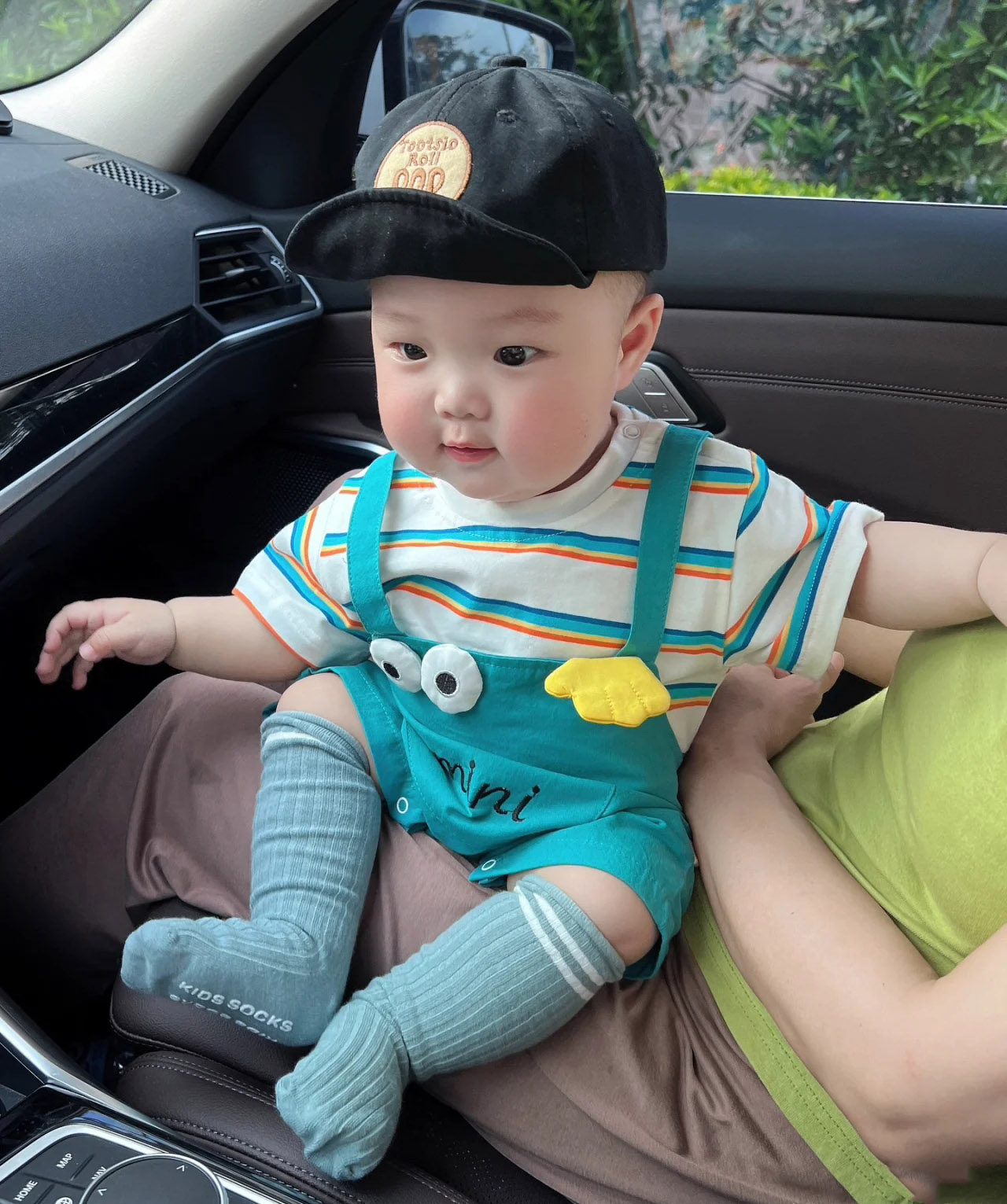 网红婴幼儿纯棉短袖夏装哈衣洋气图片