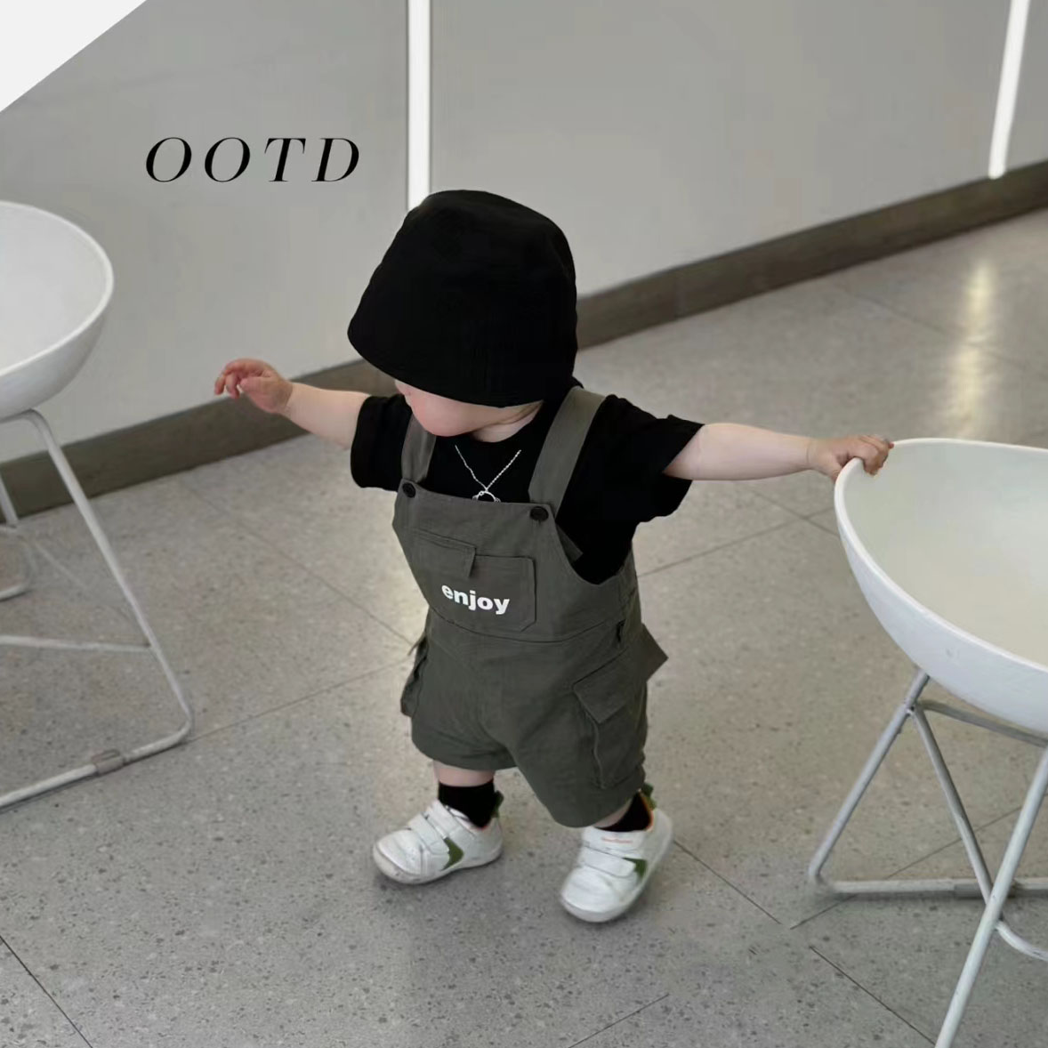 婴儿衣服夏季薄款0一3岁男宝宝工装背带裤套装24婴幼儿夏天连体衣