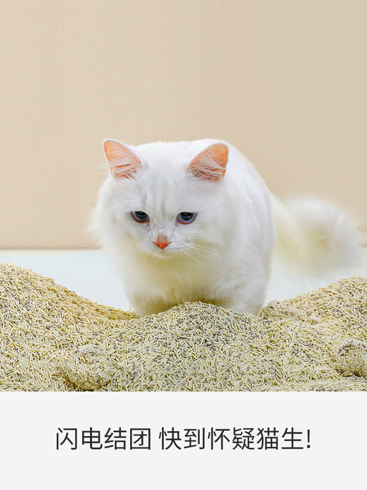 PETSHY TOFU CASSAVA MIXED CAT LITTER 10KG DEODORANT LOW DUST BENTONITE MIXED CAT LITTER
