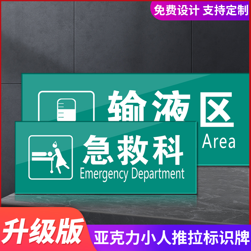 医院诊所门牌亚克力科室牌治疗室诊断室观察室药房注射室输液室专科医院医药标识牌镇卫生院村卫生科室牌