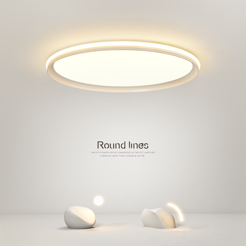 大气圆形客厅灯led书房灯房间