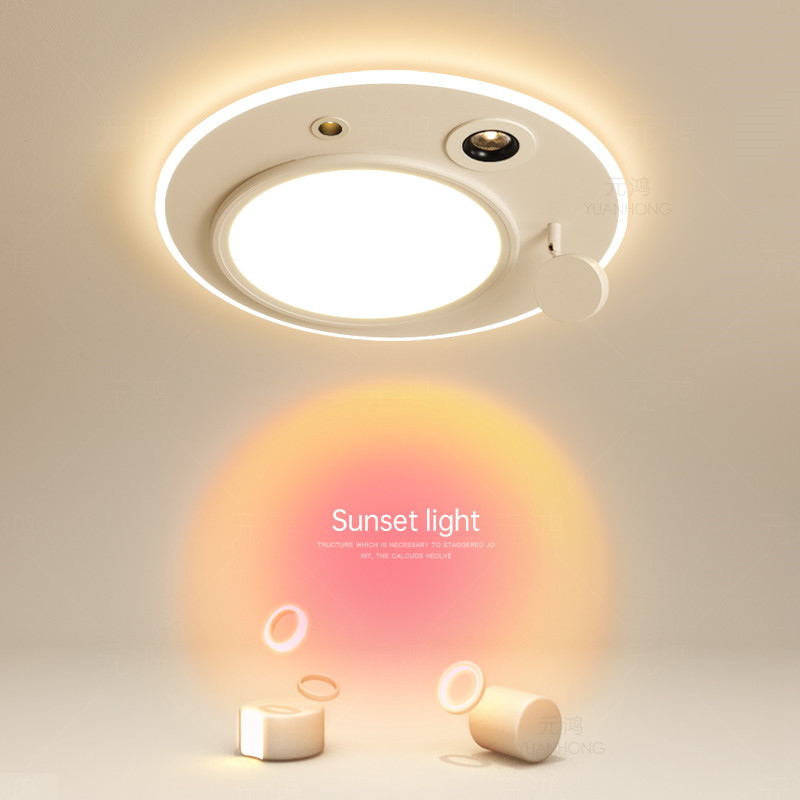 全光谱卧室的led吸顶灯氛围灯