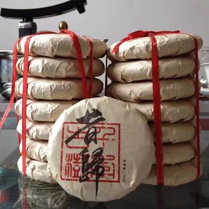 茶叶2012昔归古树普洱茶生茶饼临沧纯料春茶100克/7饼