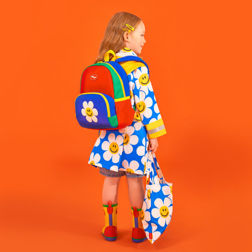 全身防水女宝宝幼儿园小学生雨披
